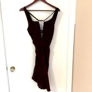 Deep plunge V-Neck Italian Dress - sexy - Sm